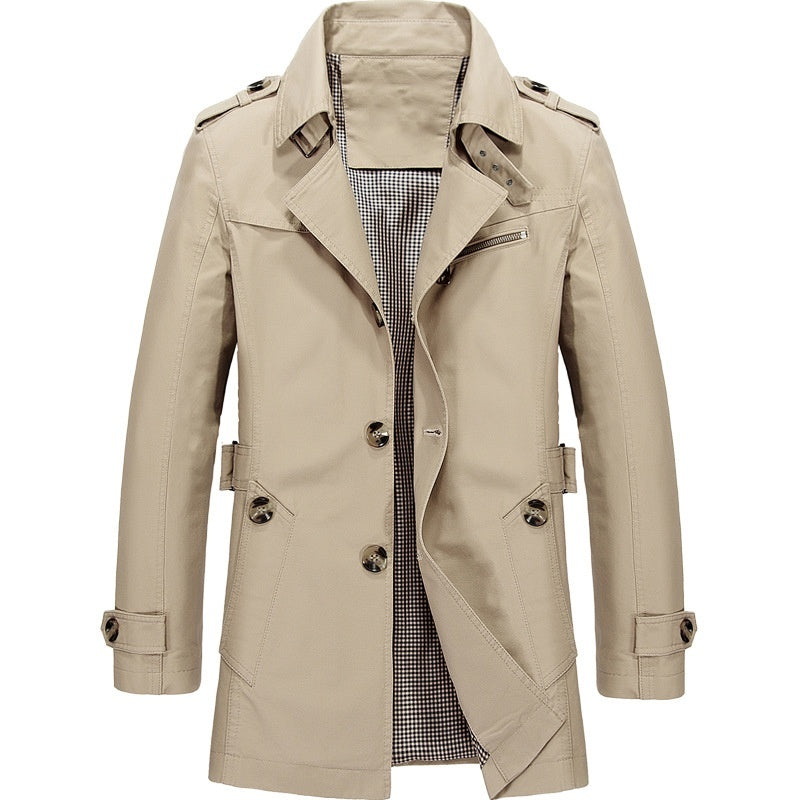 Harrison - Windbreaker Trench Coat