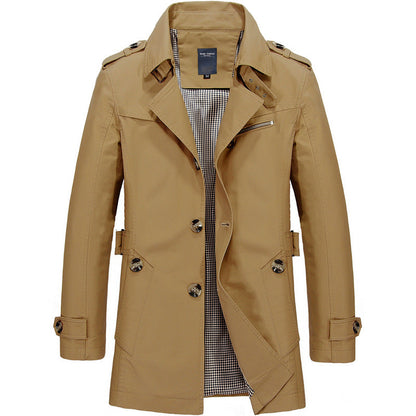 Harrison - Windbreaker Trench Coat