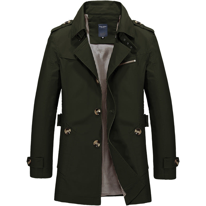 Harrison - Windbreaker Trench Coat