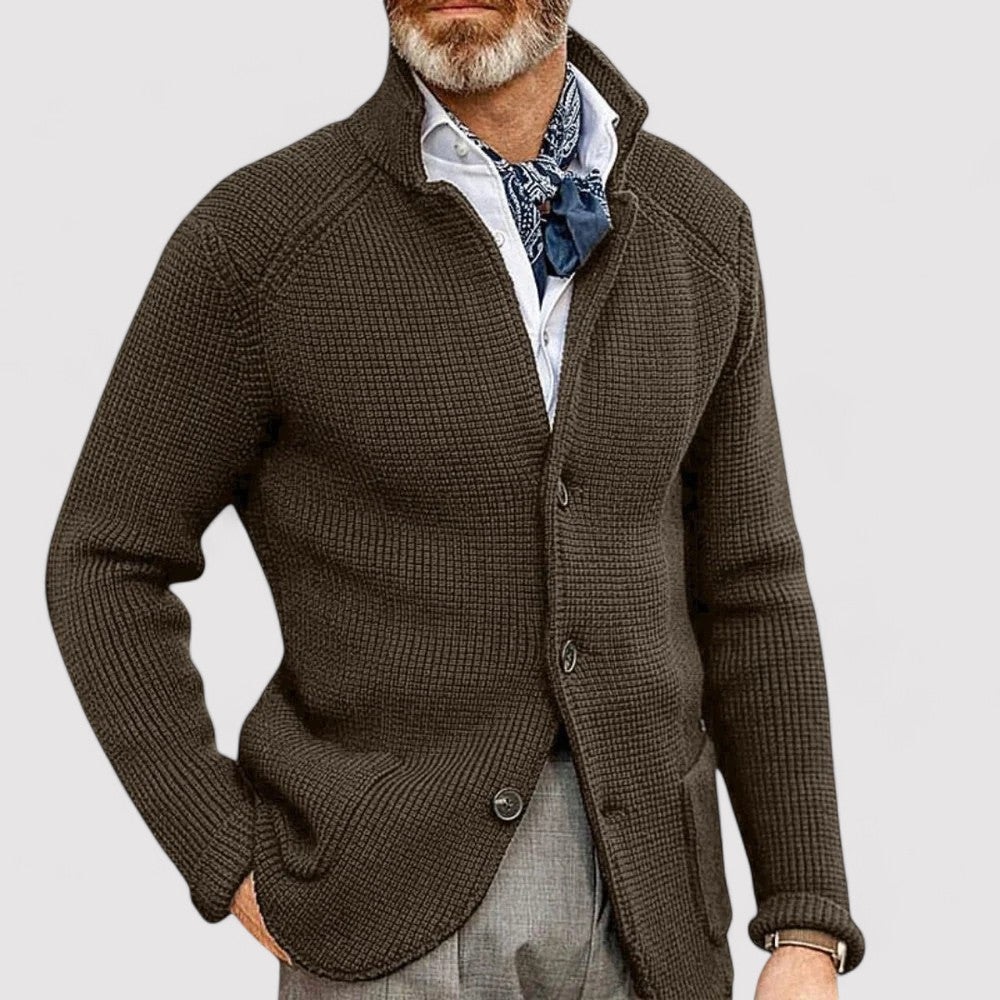 Rupert - Retro Knitted Cardigan