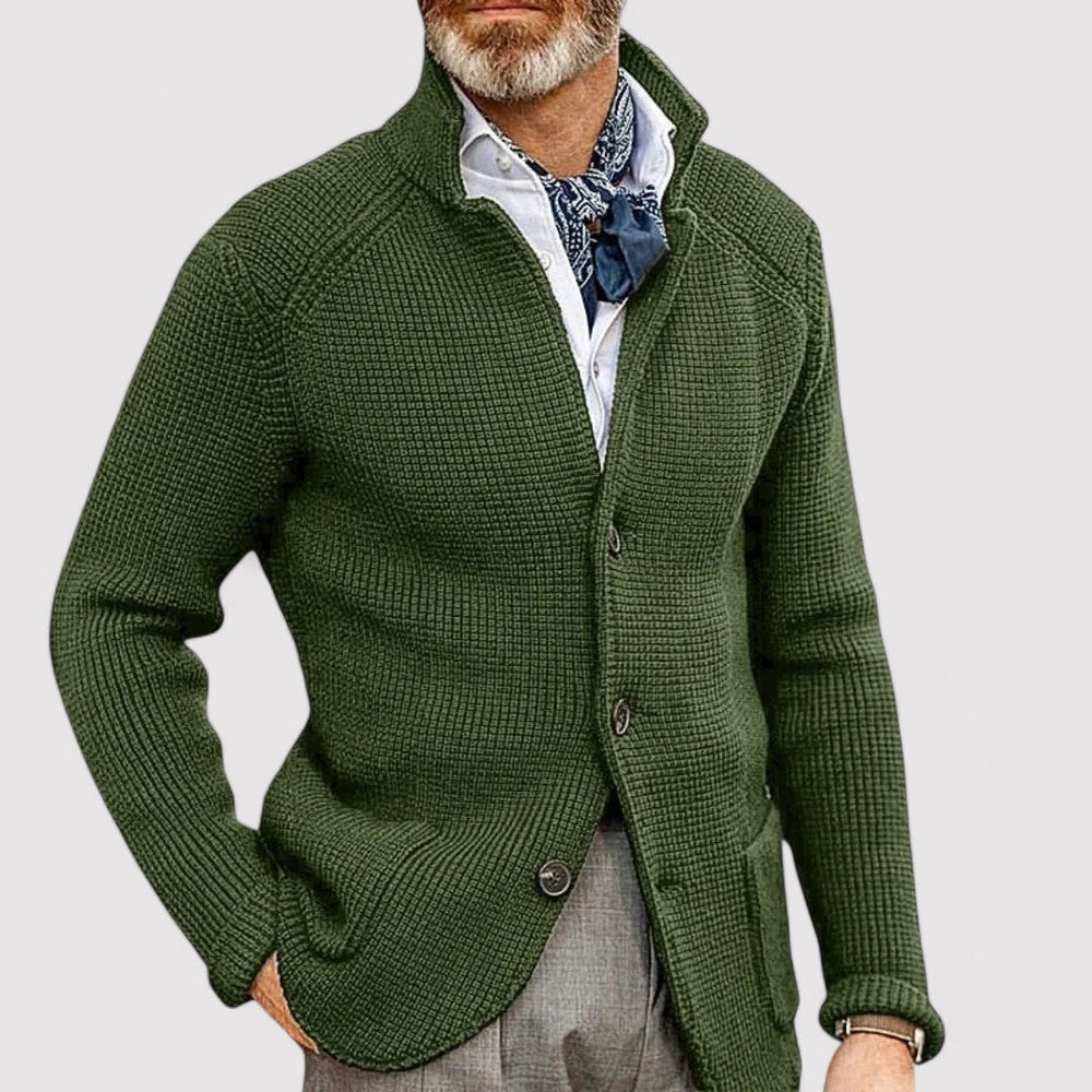 Rupert - Retro Knitted Cardigan